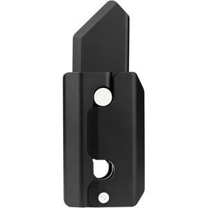 image:imageFREELOVE Fidget Knife Toys for Adults Metal Heavy Sturdy Finger Slider Gravity Slide Figette Block Inertia Flipping Pocket EDC for Men Teens Anxiety Fun Cool CarrotAluminum Black