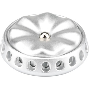 image:imageFREELOVE Flower Design Metal Fidget Spinners for Adults Premium Silent Bearing DIY Expand to Wind Chime Coin Desktop Spinning Top Ratchet Slider Toy Stainless Steel GoldSilver