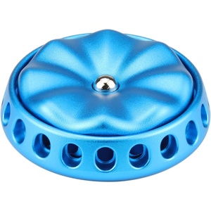 image:imageFREELOVE Flower Design Metal Fidget Spinners for Adults Premium Silent Bearing DIY Expand to Wind Chime Coin Desktop Spinning Top Ratchet Slider Toy Stainless Steel GoldBlue
