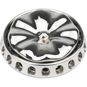 image:imageFREELOVE Flower Design Metal Fidget Spinners for Adults Premium Silent Bearing DIY Expand to Wind Chime Coin Desktop Spinning Top Ratchet Slider Toy Stainless Steel GoldMirror Silver