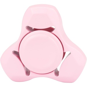 image:imageFREELOVE Metal Fidget Spinner Brass Heavy Long Spinning Toys Cool Silent Small Mini 2nd Fox Figette Spiner for Adults Men Anxiety Quiet Bearing Relief Brass1st Fox Ceramic Plated Pink
