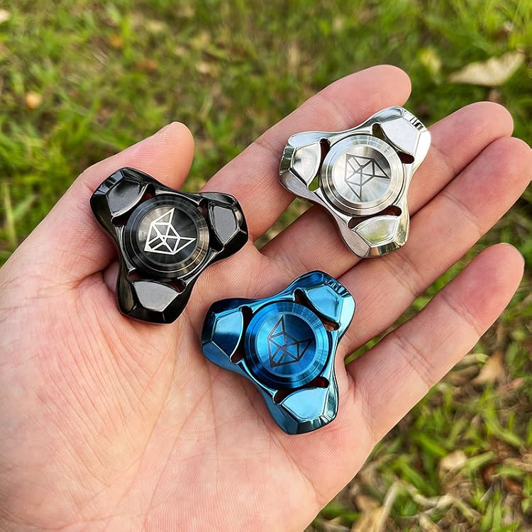 FREELOVE – Unique Metal Fidget Gear for Adults,Relieve Stress Anywhere
